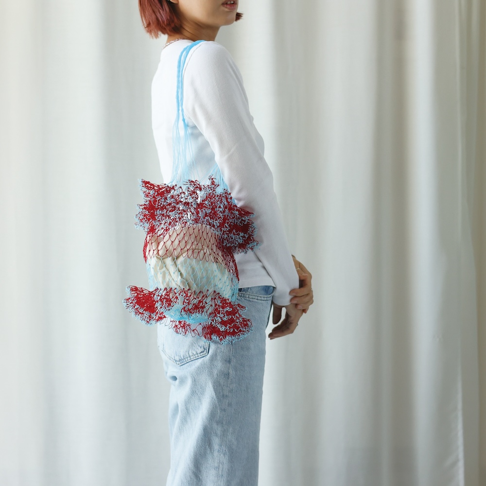 Net frill bag LPK×WH | 8000000works | エイトミリオンワークス